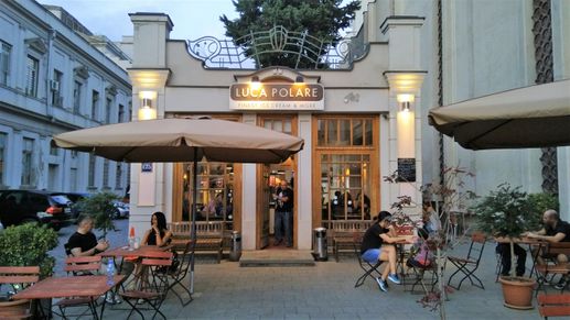 Luca Polare at Davit Aghmashenebeli avenue.