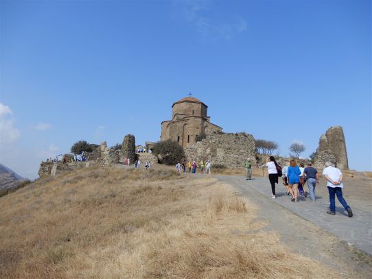 Jvari Monastery hill.