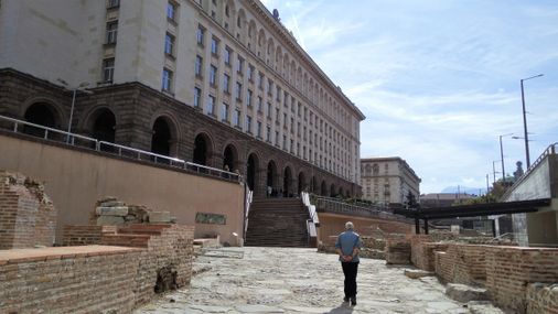 Old Serdika archaeological site.