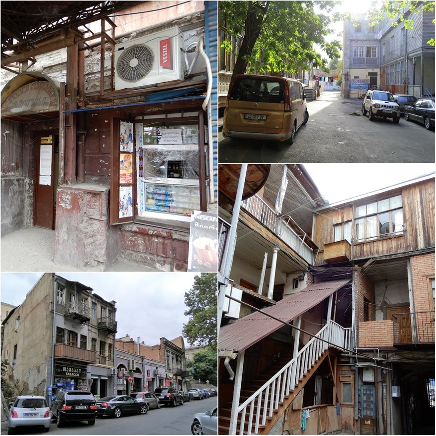 Walk around in old neighbourhoods to experience the real Tbilisi.