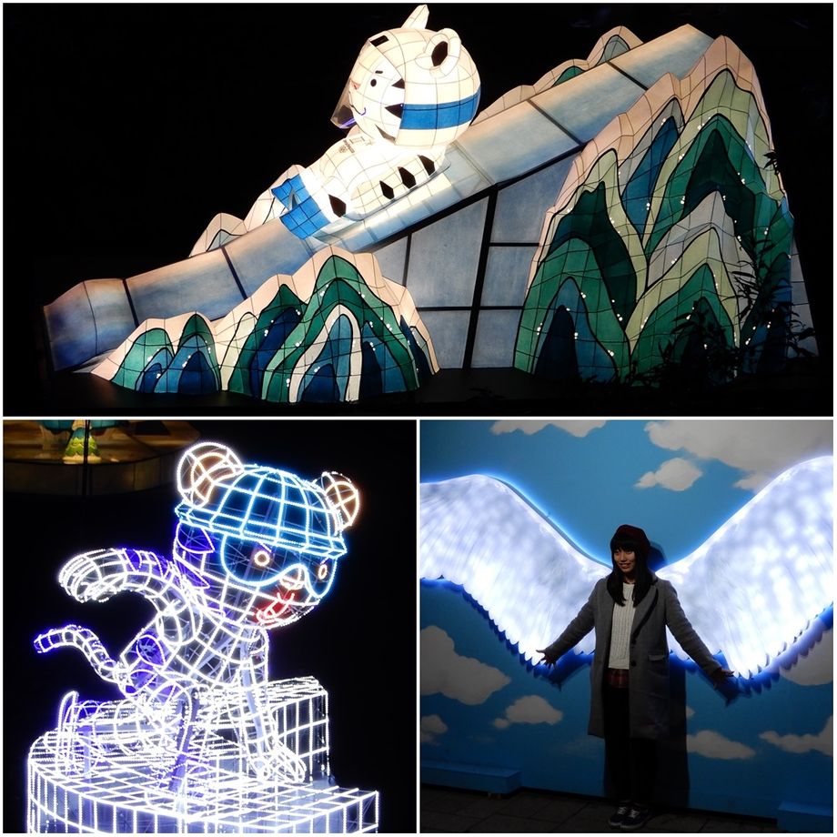 2017 Seoul Lantern Festival lantern figures.