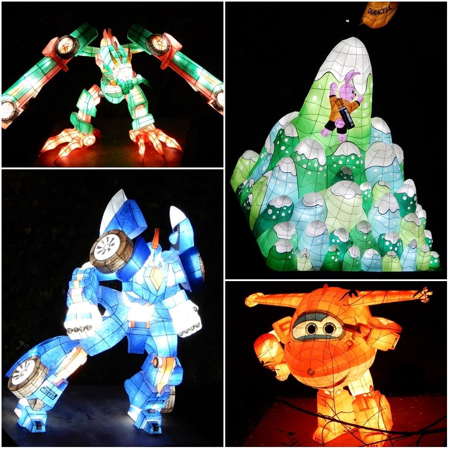 2017 Seoul Lantern Festival lantern figures.