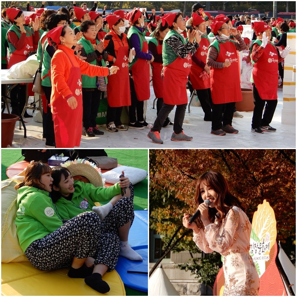 Kimchi celebrations.