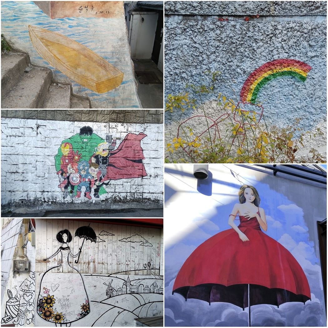 Ihwa murals.