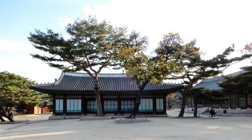 Hwangyeong-jeon Hall.