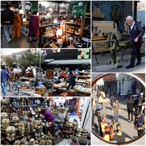 The Pungmul Flea Market.