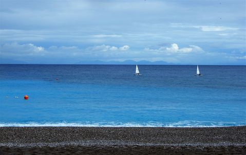 Elli beach in winter.
