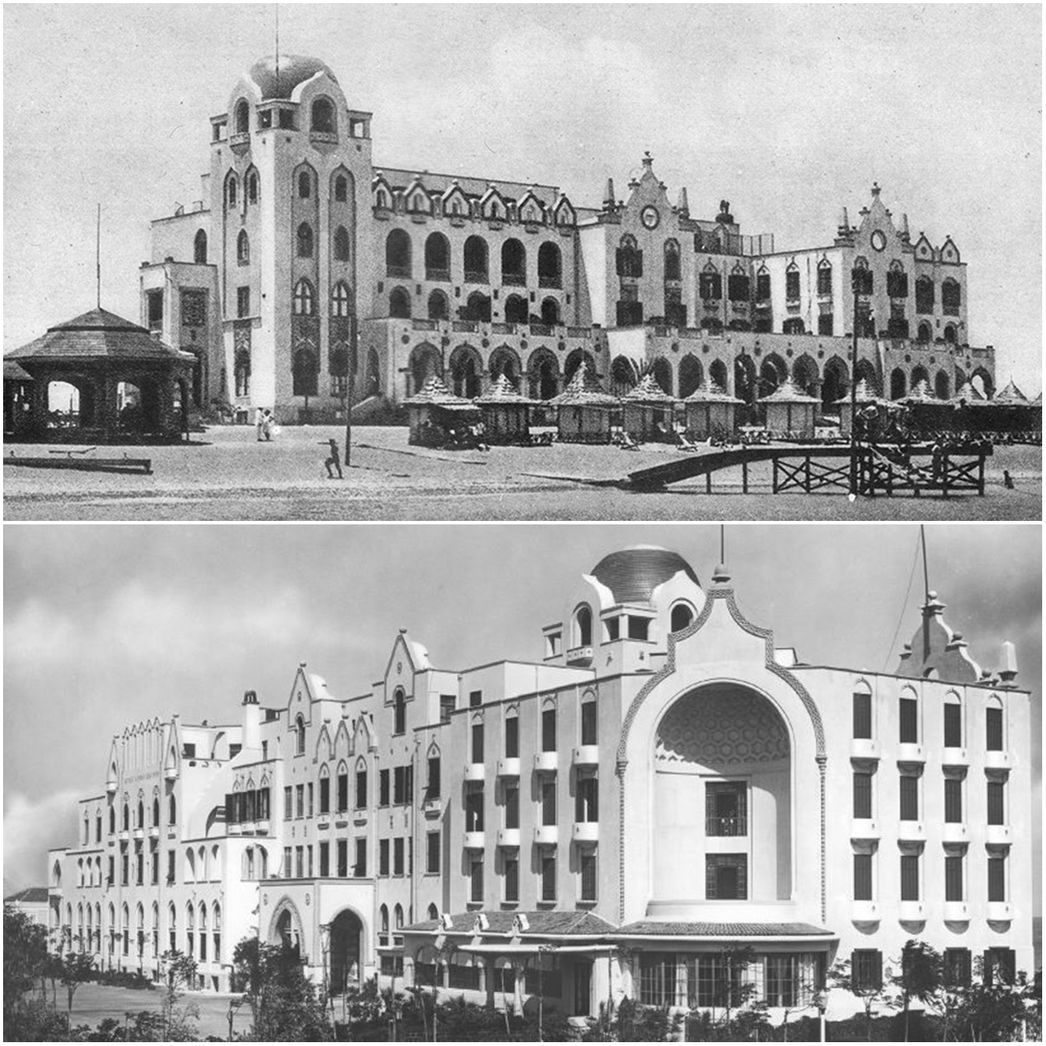 The “Grande Albergo delle Rose” in its original form.
