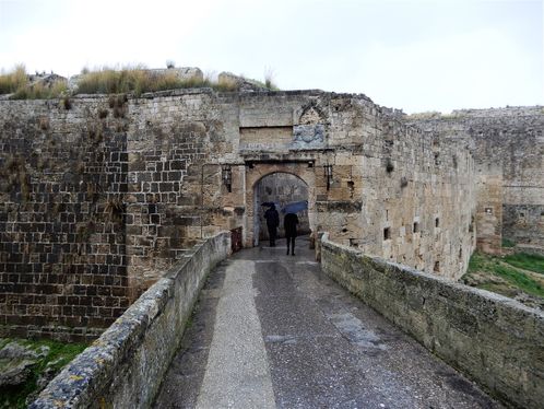 The “Gate of Saint Atnanasios” seen from the moat.