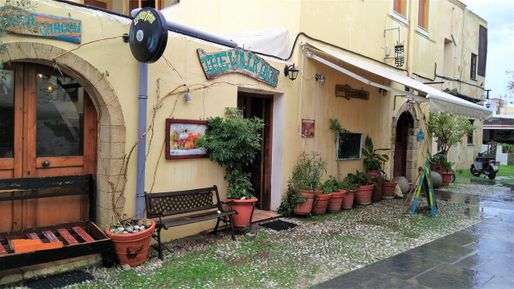 The “The Walk Inn” restaurant.
