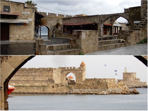 The “Gate of the Virgin” seen from 