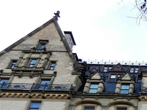 THe Dakota facade.