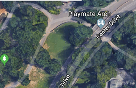 The location (red arrow) of the last bolt.