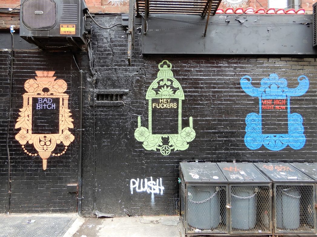 Grafiti in Lower East Side.
