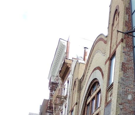Yonah Schimmel’s Knish Bakery on Houston street.
