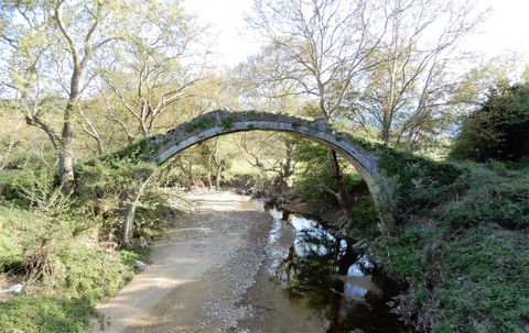 The Alamanos stone Bridge.