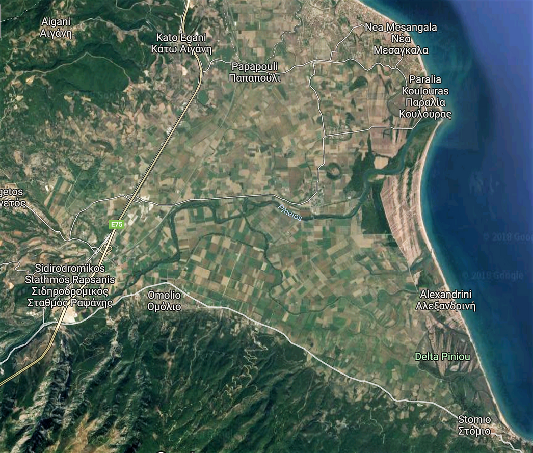 The Delta on the map.