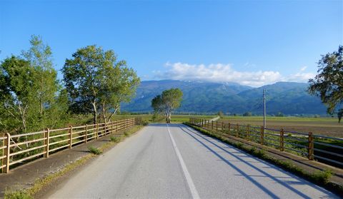 The bridge over Pineios, just before Paleopirgos village.