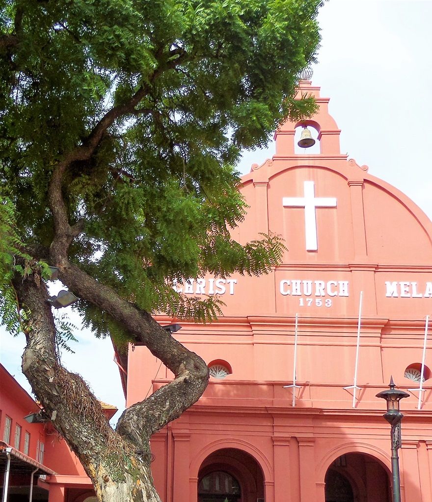 The facade of Christ Church.
