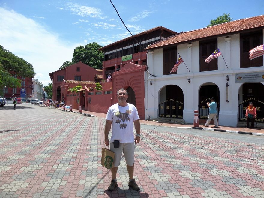 Me at Jalan Kota street.