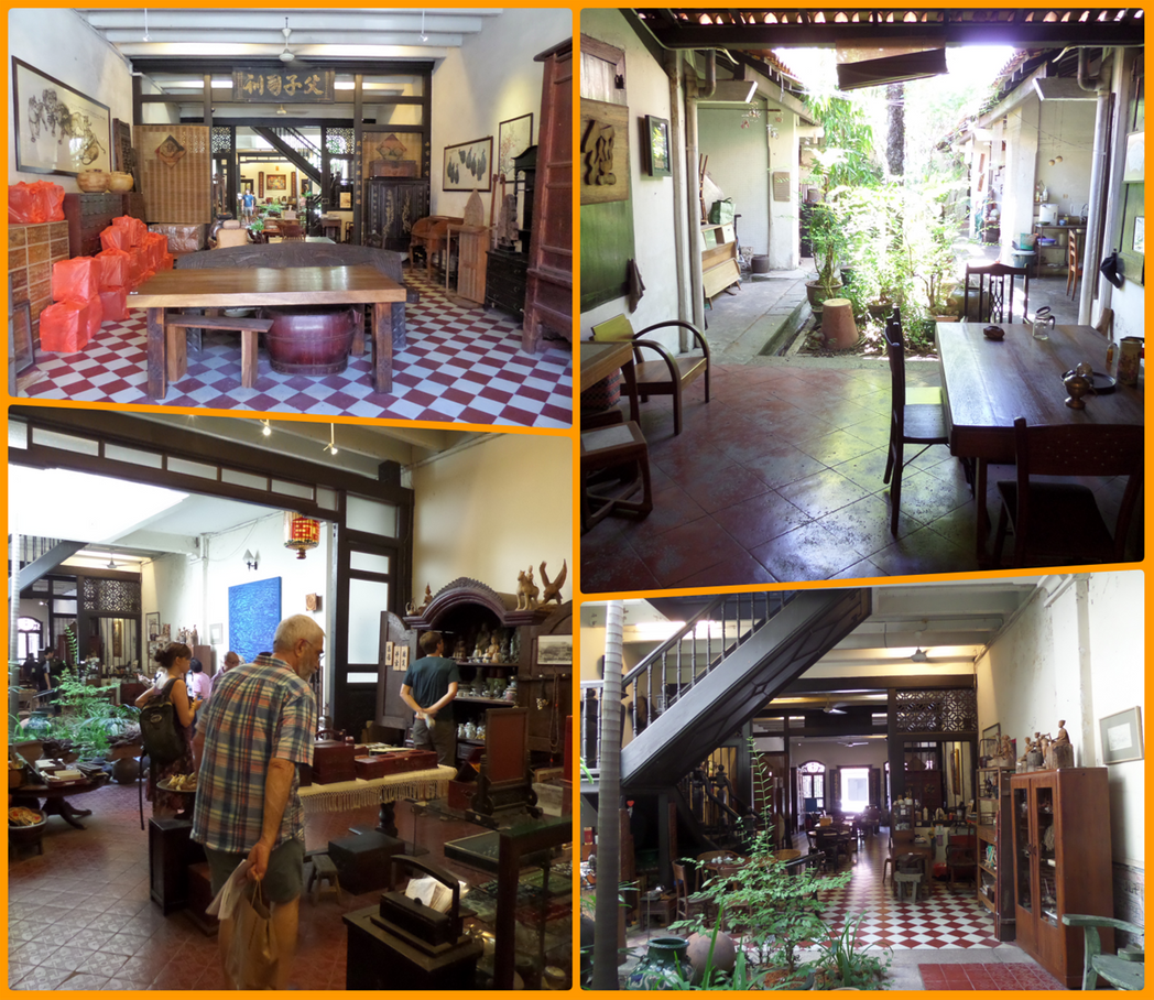 Inside the Baba-Nyonya Heritage Museum.