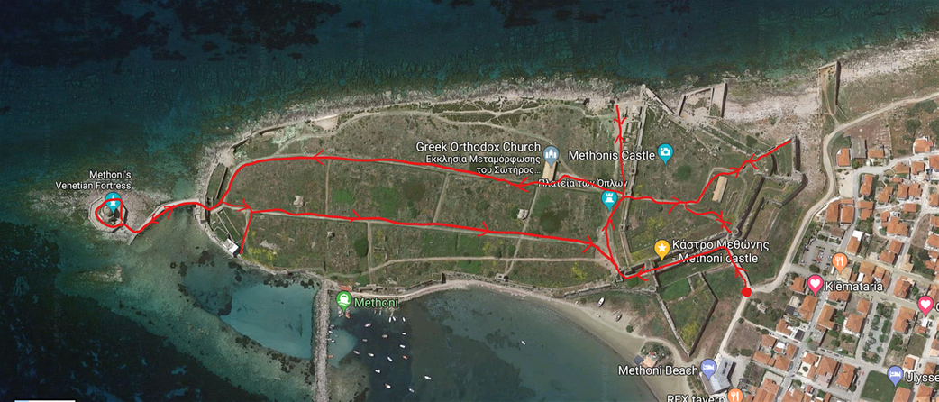 Suggested Castle walk.
