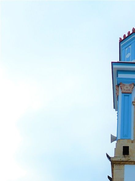 The bellfry of the church of St. Nikolas.