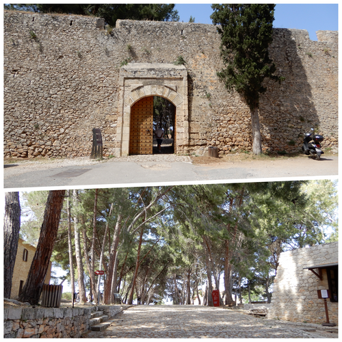 The entrance to the Niokastro.