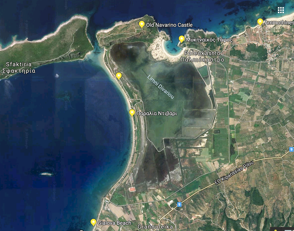 The north part of Navarino Bay.