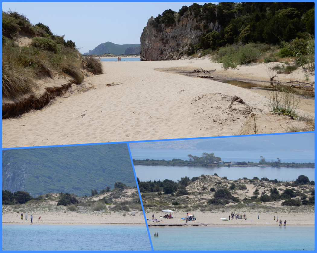 Voidokilia Beach.