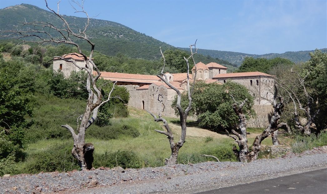 Andromonastero see from the road as you approach to it.