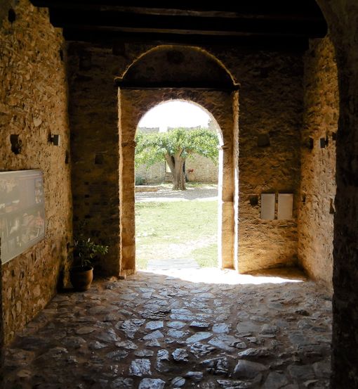 The entrance to Andromonastero.