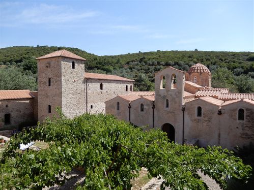 The refectory stands next to the main church.