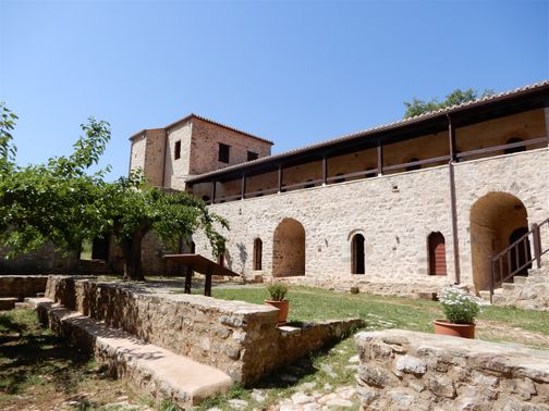 The west wing of the Andromonastero.