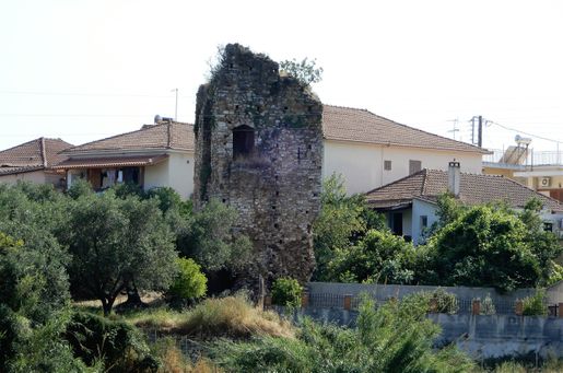 The only remnant of the western fortification walls.