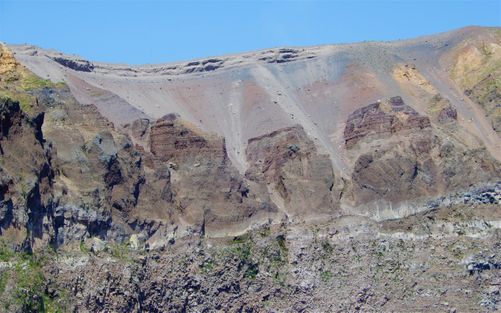 The caldera.