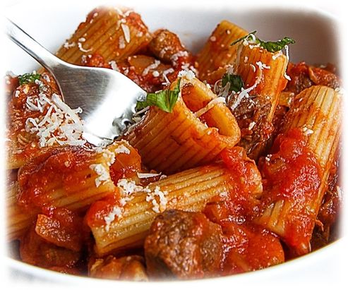 Pasta Gragnano and Ragù.