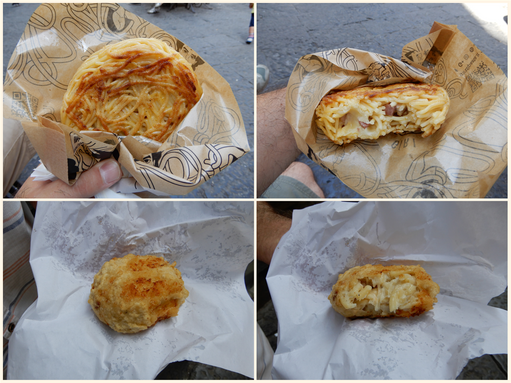 Frittata di pasta.