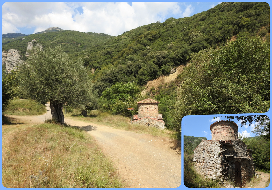 The little church of Agios Andreas.