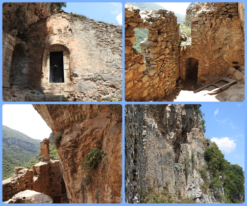 Old Philosophou Monastery, known as 