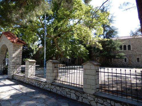 The new Agia Lavra Monastery.