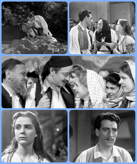 Pictures from the 1955 Greek film 