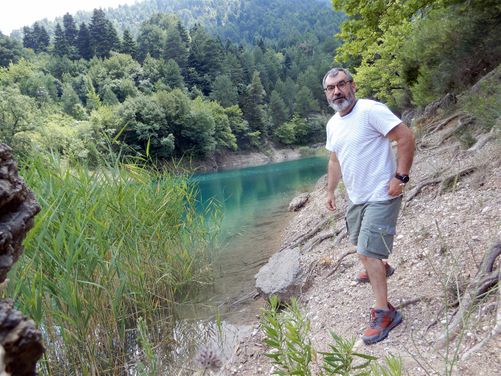 Me by the lake.