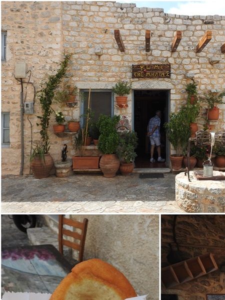 The traditional Bakery of Areopolis “The oven of Mrs. Milia”, and its traditional 