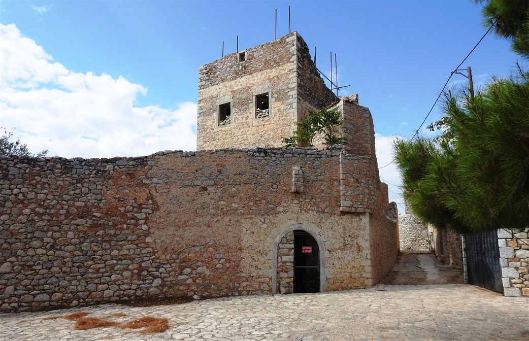 The towerhouse of Stylianos Mavromichalis.