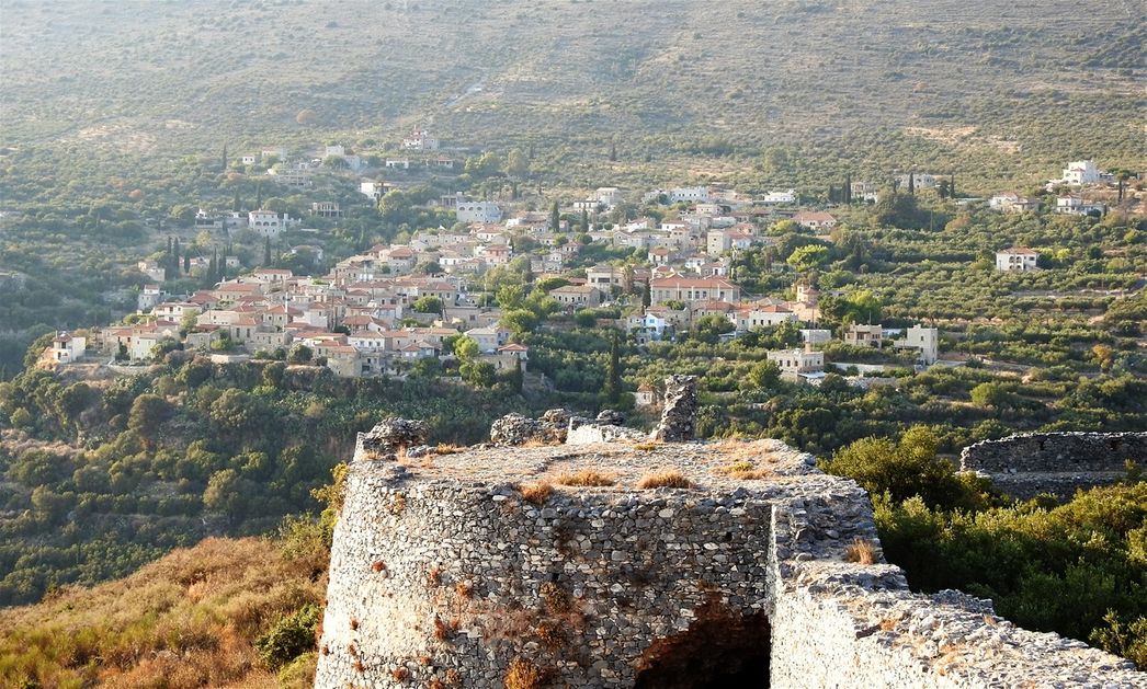 Oitylo seen from Kelefas castle.