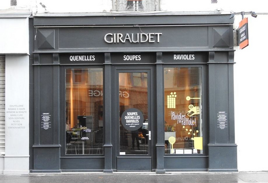 Quenelles (ready to be cooked) selling shop in Lyon.