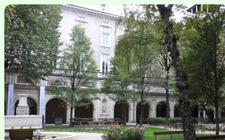 The Jardin du Palais St Pierre.