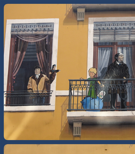 Some of the 30 of the famous men and women who have forged the history of Lyon.
