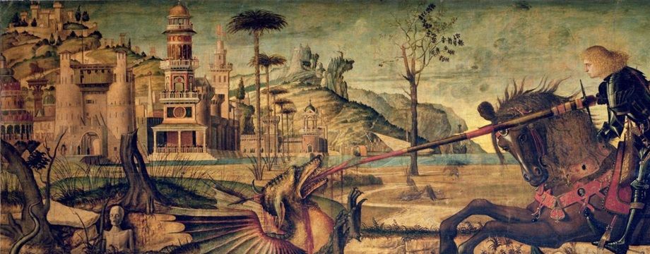 Carpaccio’s St. George and the Dragon (1502).